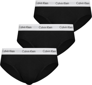 SLIP 3 PACK CALVIN KLEIN COTTON STRETCH CLASSIC FIT BLACK