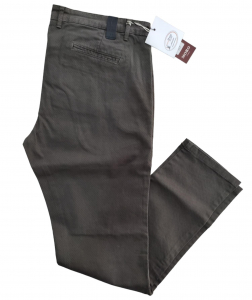 PANTALONE SLIM MORO T/A FUSTAGNO MF96 FANGO