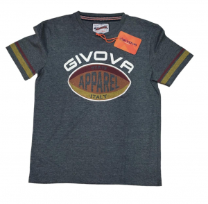 T-SHIRT GIVOVA M/M ATHLETIC F006 DARK GREY