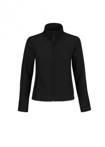 GIUBBINO SOFTSHELL DONNA B&C CJWI63 002 BLACK