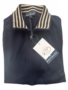 CARDIGAN FULL ZIP NAVIGARE NVC1201 NAVY BLUE