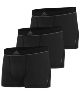 3PACK BOXER ADIDAS 4A3M04 BLACK