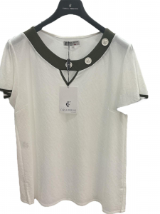 MAGLIA CARLA FERRONI 10314 BIANCO