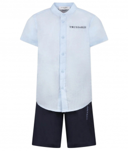 COMPLETO TRUSSARDI TBP25013CL ND AZZURRO/BLU