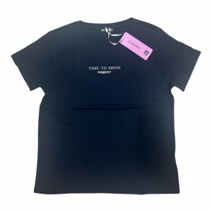 T-SHIRT FREDDY F25WCRT3 B109 BLUE