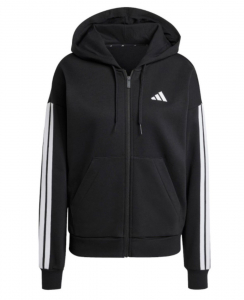 FELPA ADIDAS JE1283 W 3S FL FZ HD BLACK