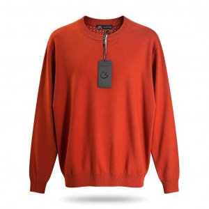 MAGLIONCINO BUGER GIROCOLLO 62NZMAI52044 MATTONE