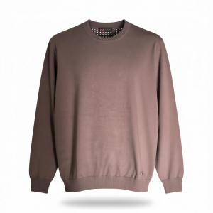 MAGLIONCINO BUGER GIROCOLLO 62NZMAI52044 BROWN