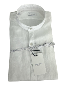 CAMICIA DINO ERRE 100% LINO COREANA 664M STSTE05LW 10