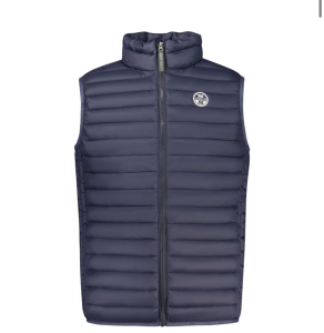 GIUBBINO SMANICATO NORTH SAILS 90 1200 000 0802 JKT VEST NAVY