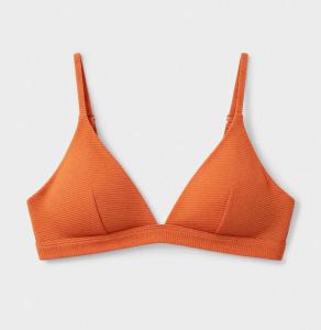 COSTUME GISELA TOP BIKINI 2/30304T LUREX ORANGE