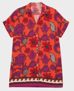 VESTITO GISELA CAMICIA 2/40055U FANTASIA FLOREALE