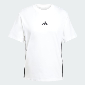 T-SHIRT ADIDAS JD0844 WHITE STRISCE AFFIANCATE