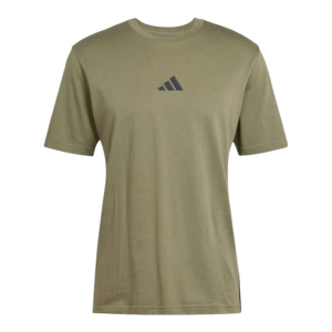 T-SHIRT ADIDAS JE6391 VERDE STRISCE AFFIANCATE