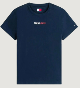 T-SHIRT TOMMY J DW0DW22277 C1G NAVY