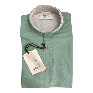 CAMICIA YES ZEE COREANA MISTO LINO C526 / UL00 COL. 0915