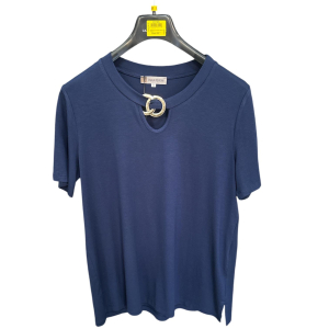 MAGLIA CARLA FERRONI 50268 BLUE