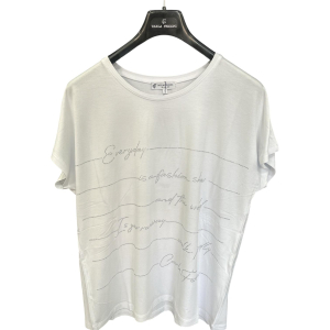 MAGLIA CARLA FERRONI 22040 WHITE