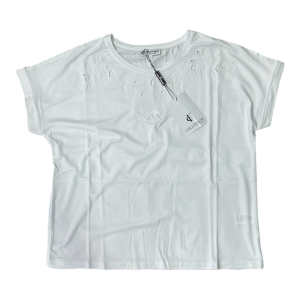 T-SHIRT CARLA FERRONI 22032 BIANCO