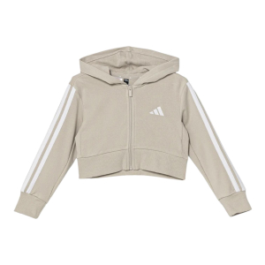 FELPA ADIDAS RAGAZZA KB7300 JG 3S FT FZ CRO BEIGE