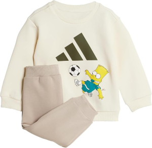 TUTA BOY ADIDAS JL9175 I SIM JOG BEIGE