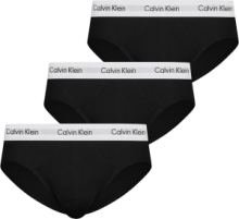 SLIP 3 PACK CALVIN KLEIN COTTON STRETCH CLASSIC FIT BLACK