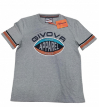 T-SHIRT GIVOVA M/M ATHLETIC F006 LIGHT GREY