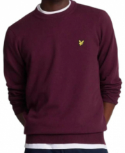 MAGLIONCINO LYLE & SCOTT KN2110VC BURGUNDY