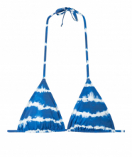 COSTUME GISELA TOP BIKINI A TRIANGOLO FANTASIA TIE - DYE 2 / 30261 T STAMPATO