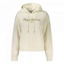 FELPA PEPE JEANS PL5800001 BADDY HOODIE WHITE