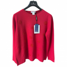 MAGLIA CARLA FERRONI 4248 ROSSO
