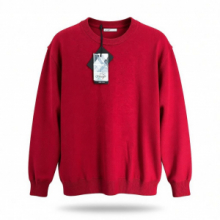 MAGLIONCINO BUGER GIROCOLLO 62TRMAI52055 BORDO'