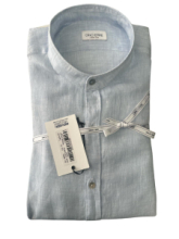 CAMICIA DINO ERRE 100% LINO COREANA 664M STSTE50LW 12