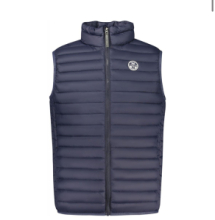 GIUBBINO SMANICATO NORTH SAILS 90 1200 000 0802 JKT VEST NAVY