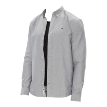 CAMICIA TOMMY JEANS DM0DM21298 C1G GRIGIO