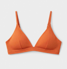 COSTUME GISELA TOP BIKINI 2/30304T LUREX ORANGE