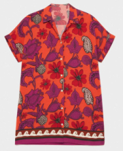 VESTITO GISELA CAMICIA 2/40055U FANTASIA FLOREALE