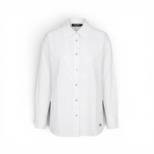 CAMICIA YES ZEE C407 / ED00 COL. 0107 SWAROVSKI BIANCO