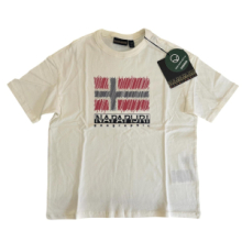 T-SHIRT NAPAPIJRI NP0A88ZWF0Z AOP F0Z WHTE
