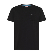 T-SHIRT SUN68 POCKET BASIC T36101 COL.11 NERO