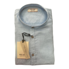 CAMICIA YES ZEE COREANA PURO LINO C512 / UP00 COL. 0700