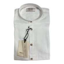 CAMICIA YES ZEE COREANA PURO LINO C512 / UP00 COL. 0107