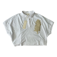 POLO YES ZEE OVER T238 / ES00 COL. 0101 BIANCO
