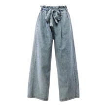 JEANS YES ZEE P387/EB00 COL.J729 PALAZZO CON CINTURA IN VITA