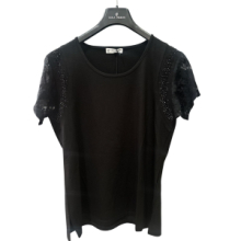 MAGLIA CARLA FERRONI 22047 BLACK