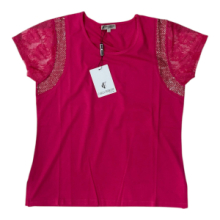 T-SHIRT CARLA FERRONI 22047 FUXIA