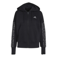 FELPA ADIDAS KS8002 W AOP 3S FT FZ BLACK LEOPARDATO